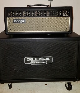 Mesa Boogie Mark 5, with REctifier Cabinet Loaded with Celestion V30's
